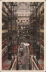 Vestibule of the Bradbury Building Postcard