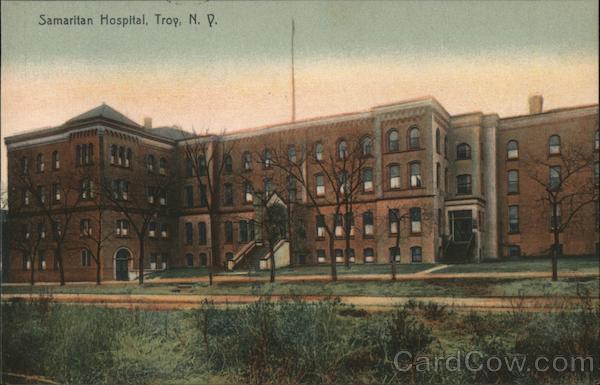 Samaritan Hospital Troy, NY Postcard