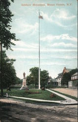 Soldiers' Monument Postcard