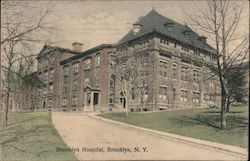 Brooklyn Hospital New York Postcard Postcard Postcard