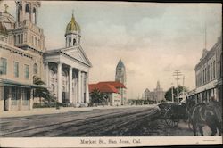 Market St. San Jose, CA Postcard Postcard Postcard