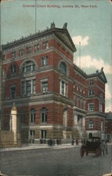 Criminal Court Building, Centre St Postcard