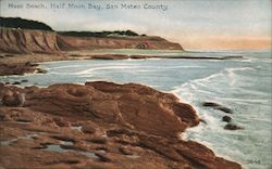 Moss Beach, Half Moon Bay Postcard