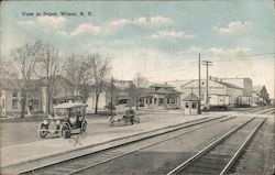 View at Depot Wilson, NY Postcard Postcard Postcard