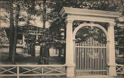 Hall of Philosophy and Golden Gate, Chautauqua Institution New York Postcard Postcard Postcard