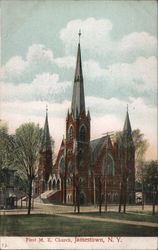 First M.E. Church Postcard