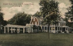 Oradell Stock Farm, John B. Lozier Prop. Postcard