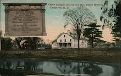 Castle Philipse and the Old Mill, Sleepy Hollow Postcard