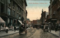 North Broadway Yonkers, NY Postcard Postcard Postcard