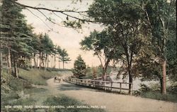 New State Road Showing Crystal Lake Averill Park, NY Postcard Postcard Postcard