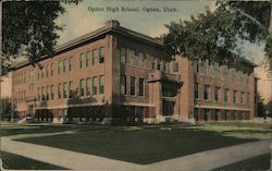 Ogden High School Postcard