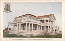 Rhode Island State Building, Jamestown Exposition 1907 Postcard