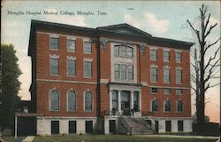 Memphis Hospital Medical College Tennessee Postcard Postcard Postcard