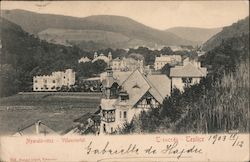 Teplice - Villa quarter Postcard