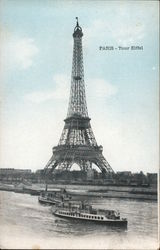 Paris - Tour Eiffel France Postcard Postcard Postcard