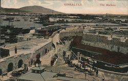 The Markets Gibraltar Spain Postcard Postcard Postcard