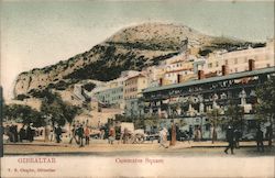 V.B. Cumbo - Casemates Square Gibraltar Spain Postcard Postcard Postcard