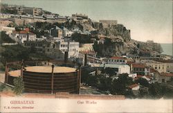 Gas Works Gibraltar Spain Postcard Postcard Postcard