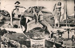 Holidays on the Riviera Postcard