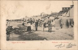 Zandvoort - Strandgericht Netherlands Benelux Countries Postcard Postcard Postcard