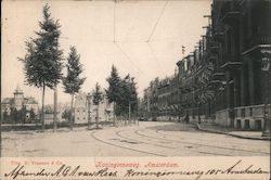 Koninginneweg, Amsterdam Postcard