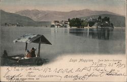 Lago Maggiore, Isole Bella e Superiore Postcard