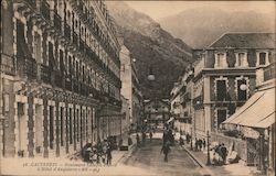 Cauterets - boulevard Latapie Flurin, Hotel d'angleterre Postcard