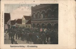 Fastelavnsridning i Aeroskobing Denmark Postcard Postcard Postcard