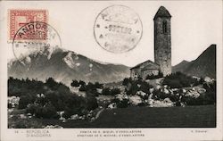 Republica D'Andorra, Ermitage S.Michael D' Engolasters Spain Postcard Postcard Postcard