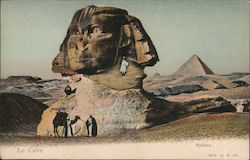 Le Caire, Sphinx Cairo, Egypt Africa Postcard Postcard Postcard