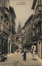 Calle del Comercio Toledo, Spain Postcard Postcard Postcard