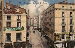 Zaragoza, Calle de D.Jaime Postcard