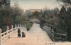 Nishi Otani Cemetery Kyoto, Japan Postcard Postcard Postcard