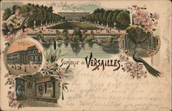 Souvenir of Versailles (Gruss Aus Style) France Postcard Postcard Postcard