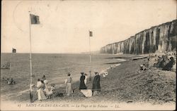 the Beach and the Cliffs Postcard