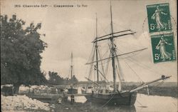 Charente-Inf Crazannes - Le port Postcard