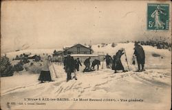 L'Hiver a Aix-les-bains. Le Mont Revard(1565), Vue Generale France Postcard Postcard Postcard