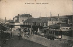 Limoges - Gare des Benedictins France Postcard Postcard Postcard