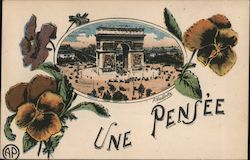 Une Pensee Postcard