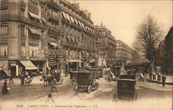 Paris(VIII) - Boulevard des Capucines France Postcard Postcard Postcard