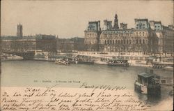 Paris - L'Hotel de ville France Postcard Postcard Postcard