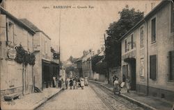 Grande Rue Barbizon, France Postcard Postcard Postcard