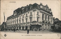 Auvergne County - Clermont Ferrand The Theater Clermont-Ferrand, France Postcard Postcard Postcard