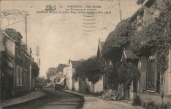 Barbizon Rue Grande Postcard