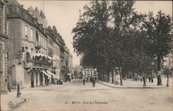 Rue de l'Esplanade Metz, France Postcard Postcard Postcard