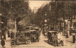 Paris - Le Boulevard de la Madeleine Postcard