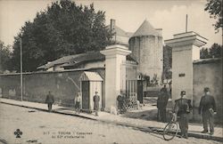 Casernes du 32e d'Infanterie Tours, France Postcard Postcard Postcard