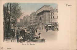 The Porte Saint-Martin Postcard