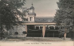 Villa des Fleurs Postcard