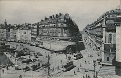 Marseille - Perspective de la Rue de la Republique France Postcard Postcard Postcard